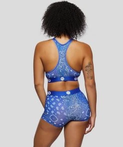 PSD Underwear Hype Blue Bandana Boy Short 5 PSD Underwear Hype Blue Bandana Boy Short