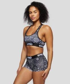 PSD Underwear Hype Black Bandana Boy Short