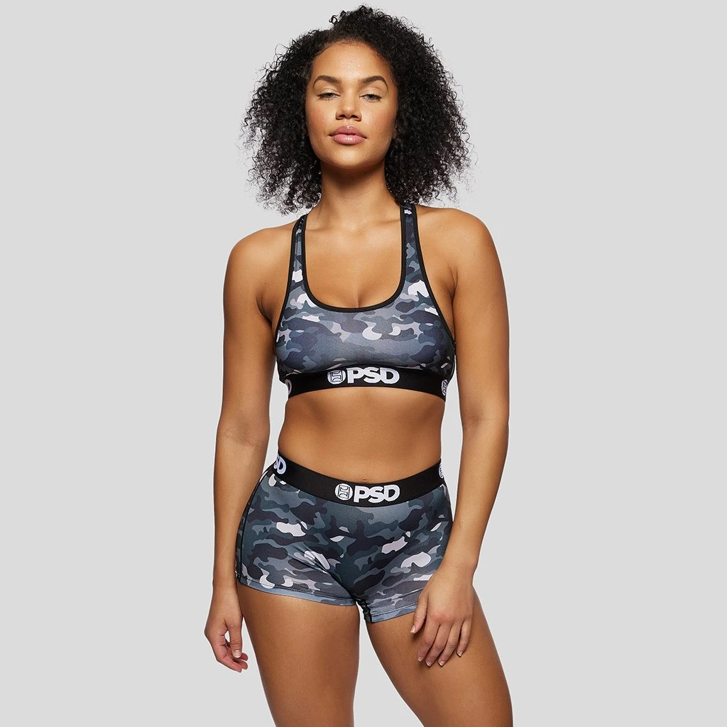 PSD Underwear Black Camo Boy Short PSD Underwear Black Camo Boy Short