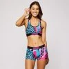 PSD Underwear Scattered Cheetah Pop Sports Bra