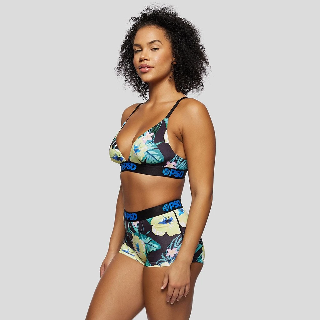 PSD Underwear SPORTS BRA Hawaii Heat Bralette 2 PSD Underwear SPORTS BRA Hawaii Heat Bralette