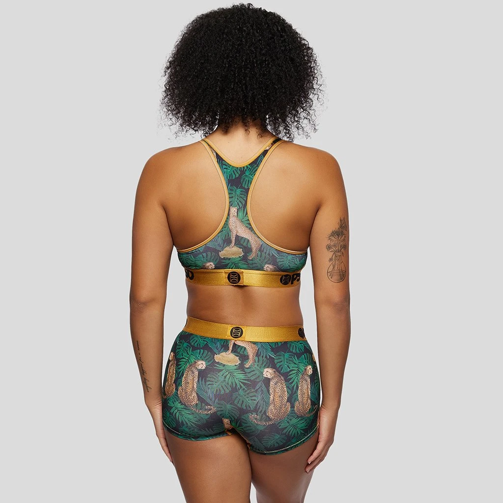 PSD Underwear Leopard Jungle Sports Bra 3 PSD Underwear Leopard Jungle Sports Bra