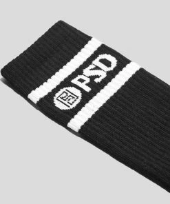 PSD Underwear Crew Socks 3-Pack Black 7 PSD Underwear Crew Socks 3-Pack Black