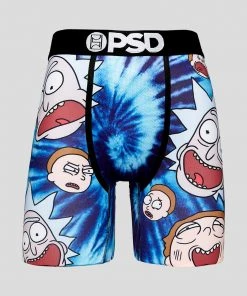 PSD Underwear RICK & MORTY Rick And Morty - Tie Dye Heads