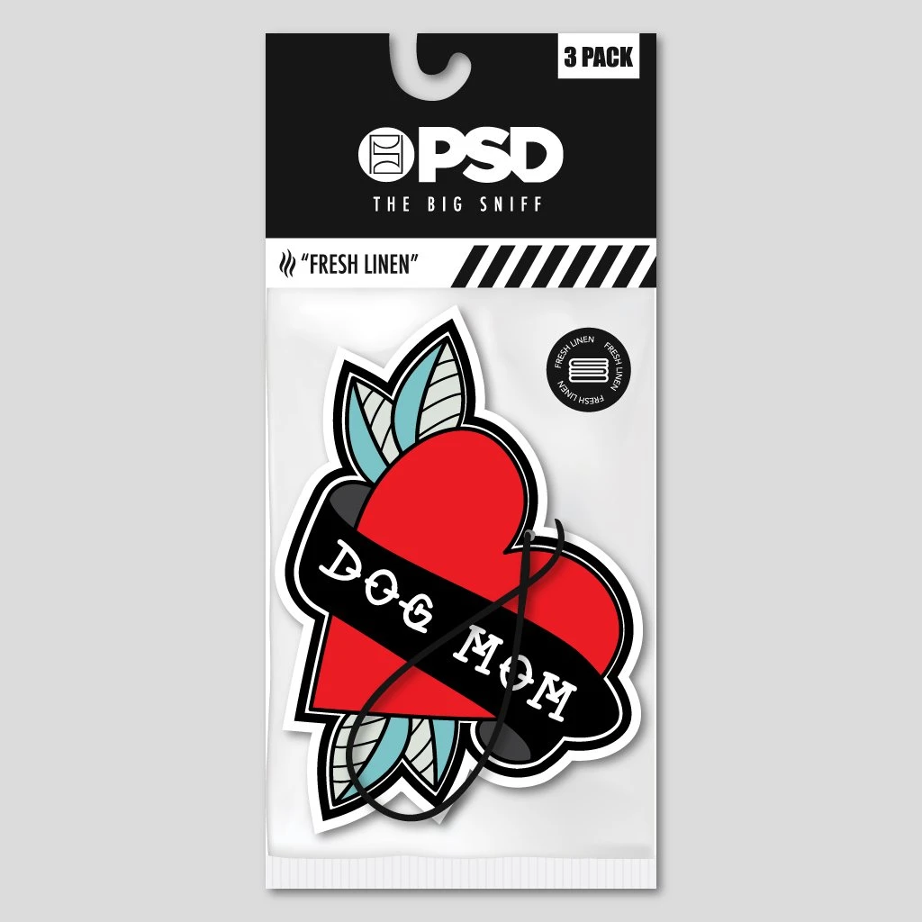 PSD Underwear Dog Mom Air Freshener 3-Pack ACCESSORIES 1 PSD Underwear Dog Mom Air Freshener 3-Pack ACCESSORIES